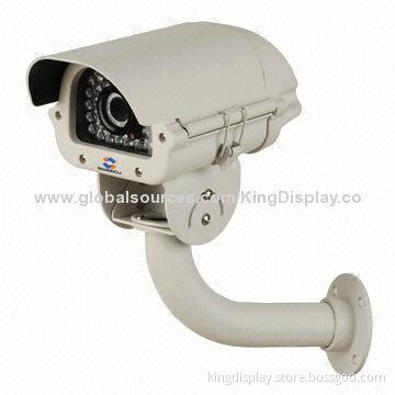Vehicle License Plate IR Waterproof Camera with 4 Adjustable Private Zones